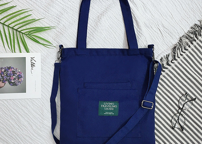 2019 new ins canvas handbags daily shoulder slung backpack wild handbag