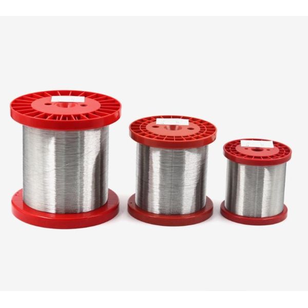 Durable Soft Stainless Steel Spring Wire Rope AiSi 410 430 201 304 304L 316 316L 2205 2507 254SMO Bright Surface Bending
