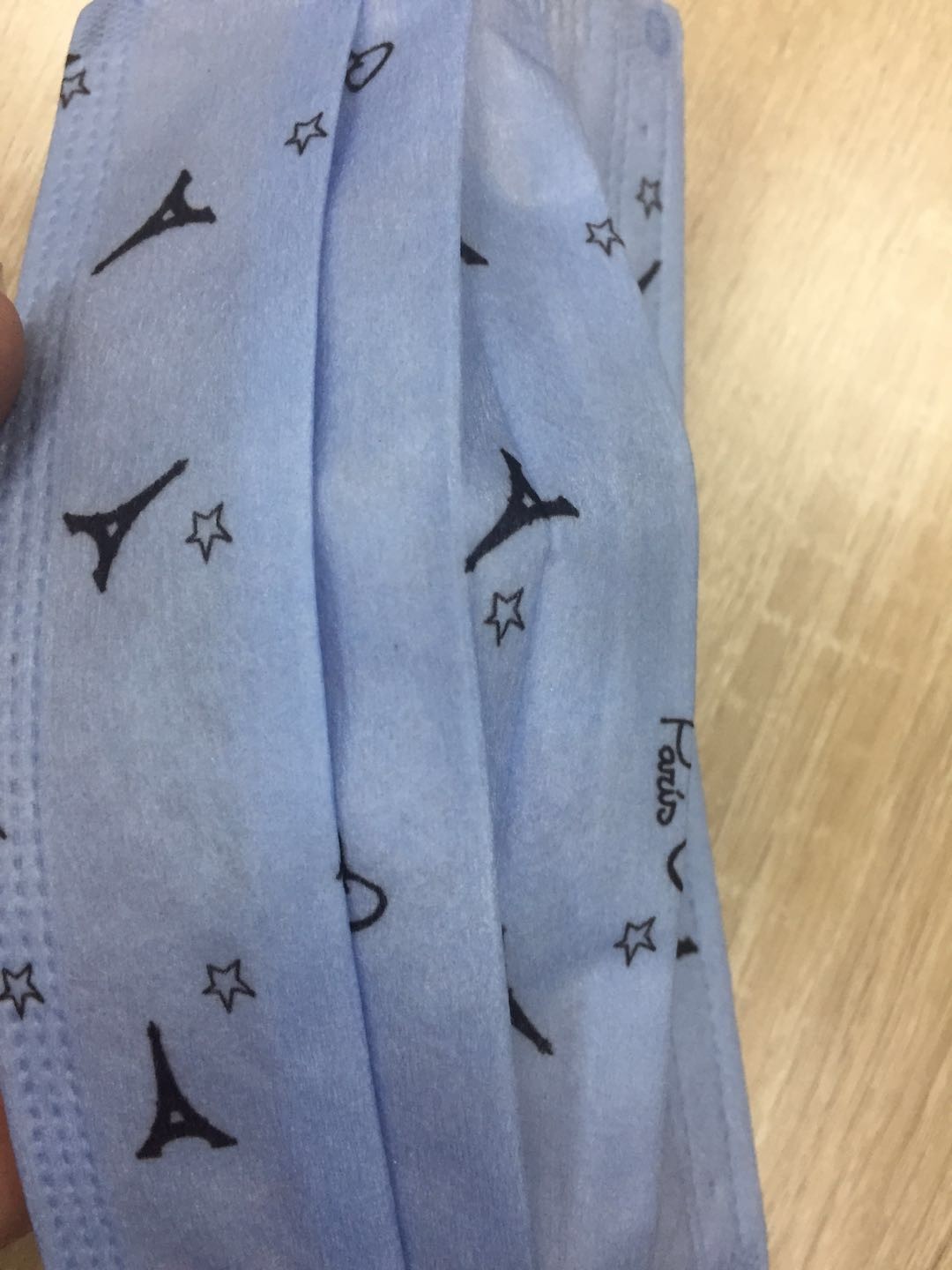 Printed Spunlace Non Woven Fabric Material Various Pattern Customized For Face Mask