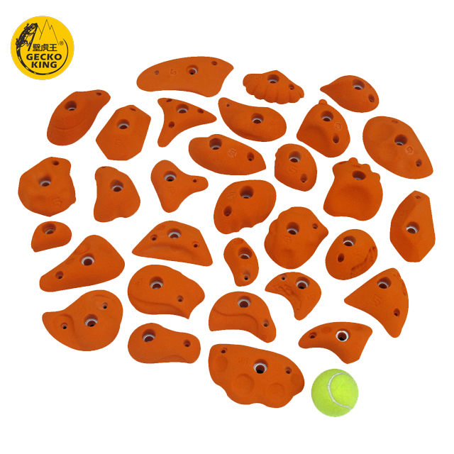 Customized GRP Material Rock Climbing Holds by GeckoKing and Ideal for Adult Climbers