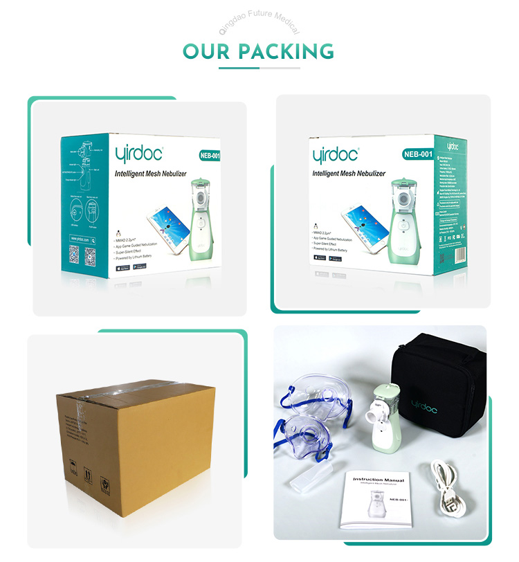 Home Bluetooth Intelligent Mesh Nebulizer Usb Portable Nebulizer