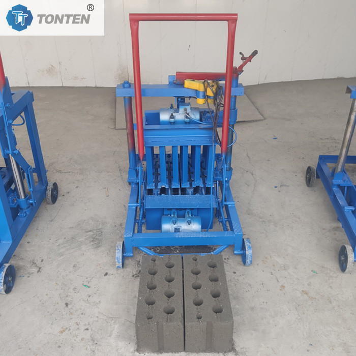 2-45 Small-sized Mobile Brick Making Machine Daily Output 2000-4500 Blocks