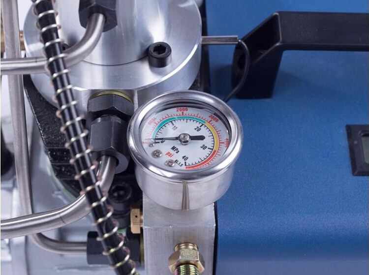 High Pressure 4500PSI Air Compressor For Pneumatic Airgun Scuba Rifle PCP Inflator