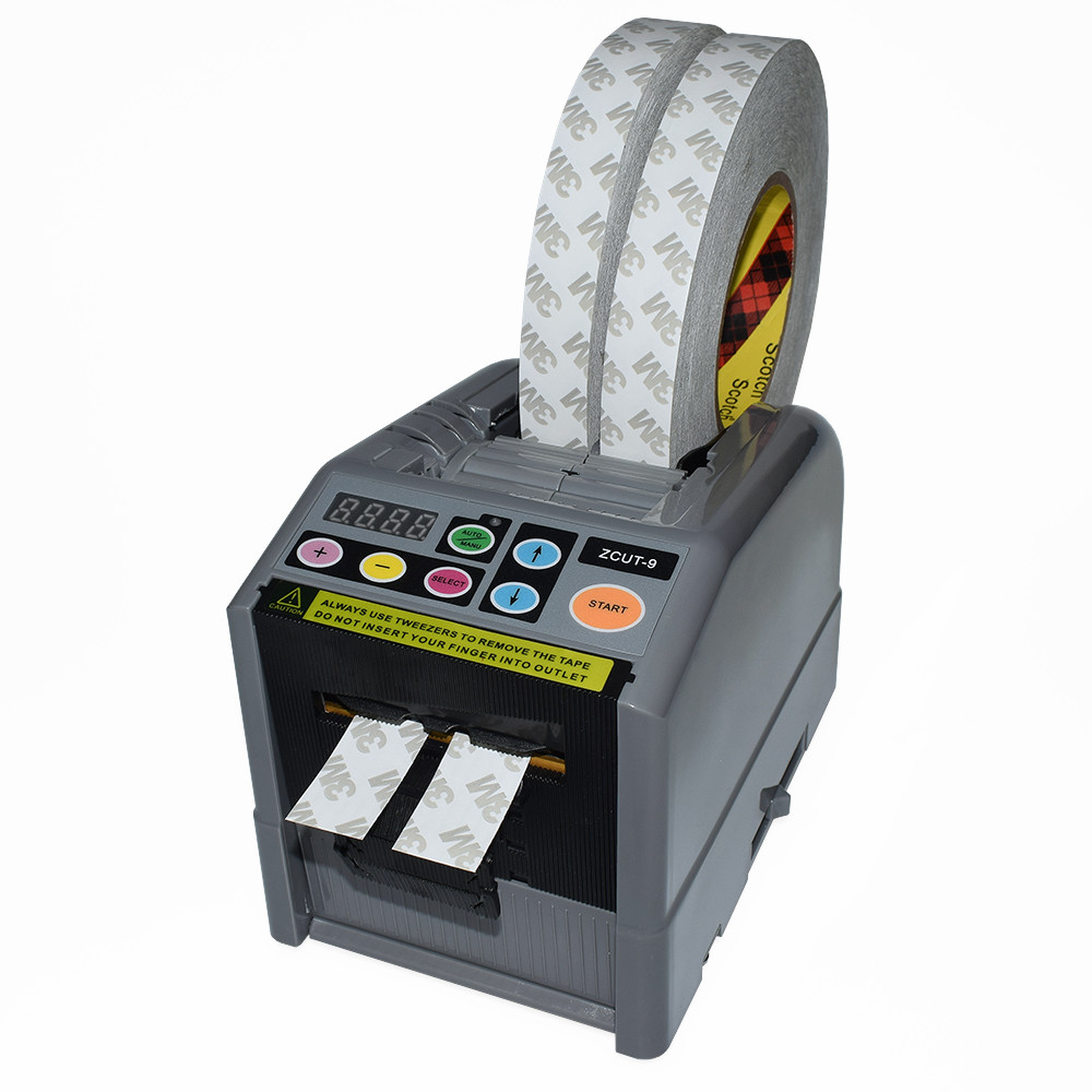 Top quality automatic sticky tape packing paper dispenser machine zcut-9