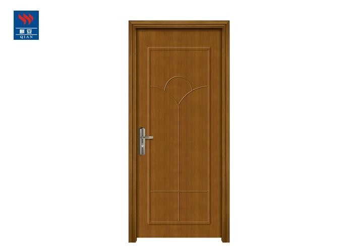 Carving Fire Rated PVC Composite Interior MDF Laminated Wood Fire Doors