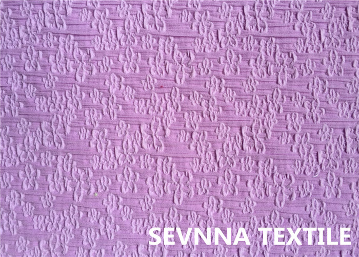 Knitted Half Dull Recycled Swimwear Fabric Polyester Lycra Transfer Print