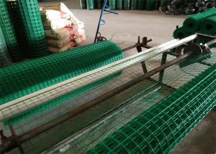 50*100 Welded Holland Wire Mesh PVC Coating Line 2500m/H Coating Speed