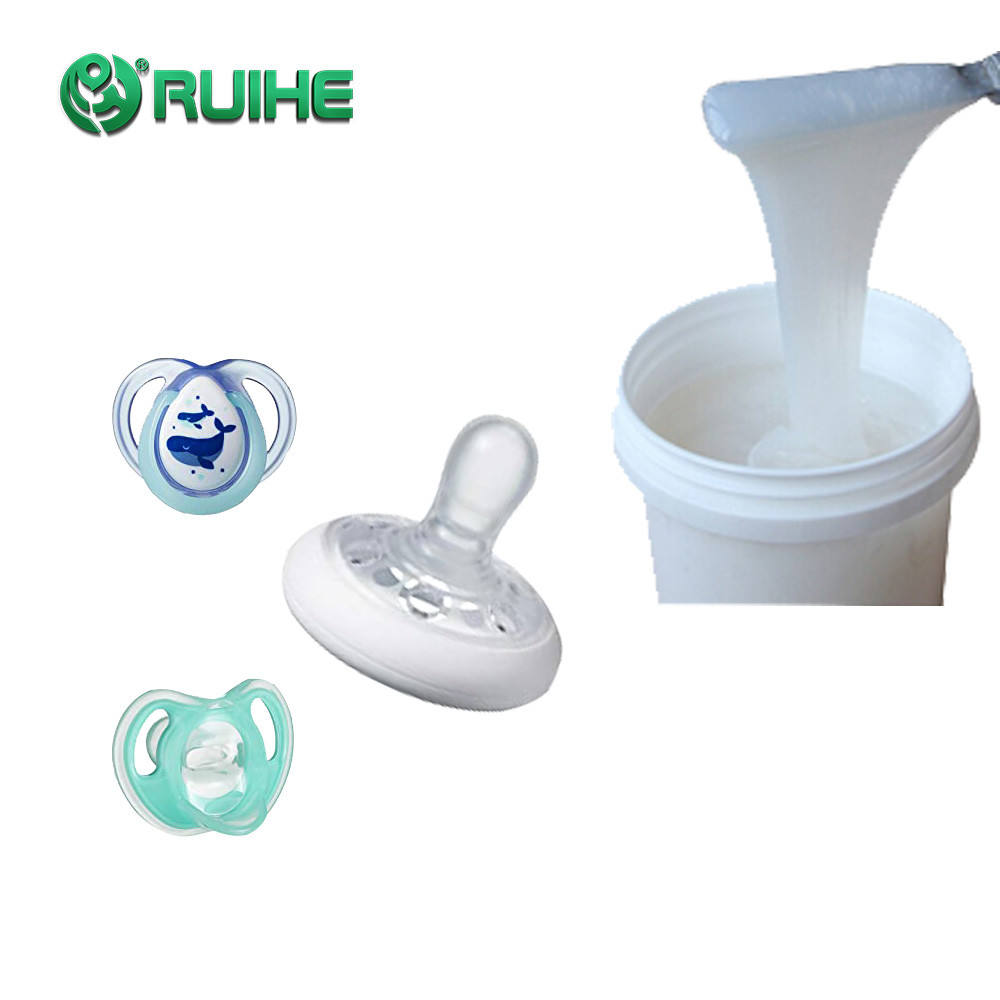 FDA Platinum Catalyst Compound LSR Liquid Silicone Rubber Food Grade Baby Nipples