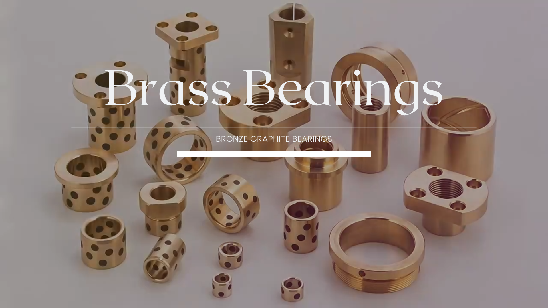 BRASS GRAPHITE BEARING BUSHING