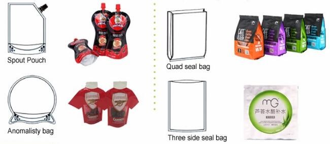 customized printing stand up pouch foil lined natural kraft paper bags 16oz with valve
