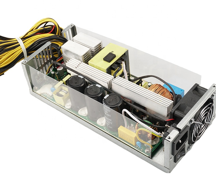 2021 New Wholesale Platinum 2000W 2U power supply 12 v dc computer PSU Power Supply with PC Gaming hp power supply