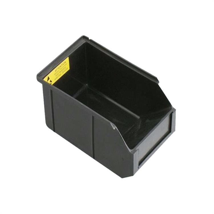 Space Saving Smooth Surface ESD Storage Bins For Electronics Components / Parts