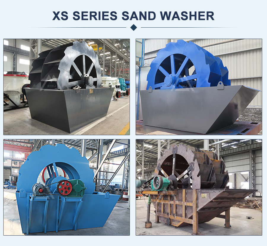 250 TPH 60t/h Bucket Wheel Sand Washer Sand Screw Spiral Eccentric Shaft Vibrating Screen