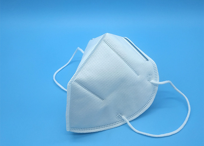 Meltblown Non Woven Disposable Respirator KN95 Mask Four Layers Elastic Strap