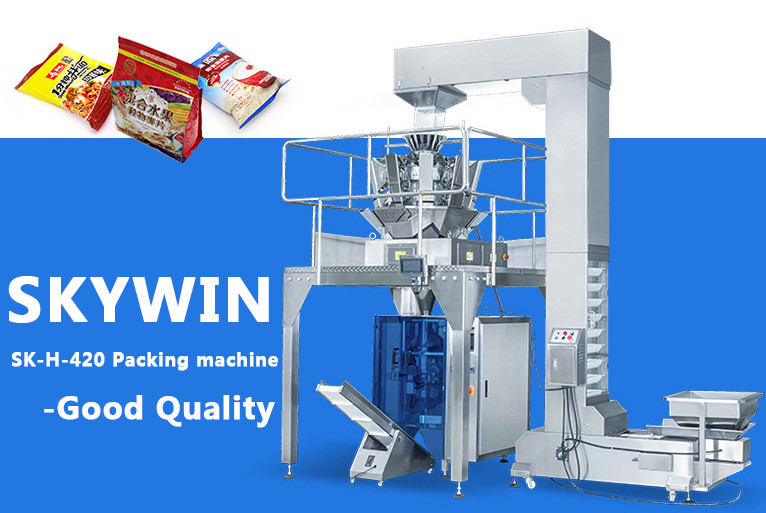 Commercial Food Vertical Packaging Machine For Snack / Coffee Bean / Tea
