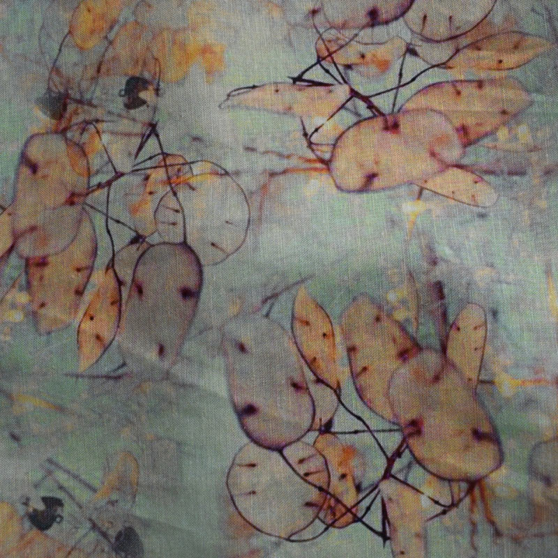 Twill Viscose Tie Dye Rayon Challis Fabric meaning Floral Digital Printed