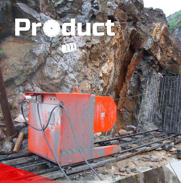 Long Lifespan Stone Cutting Line Tools Diamond Rubber Wire Saw for Sandstone Graphite