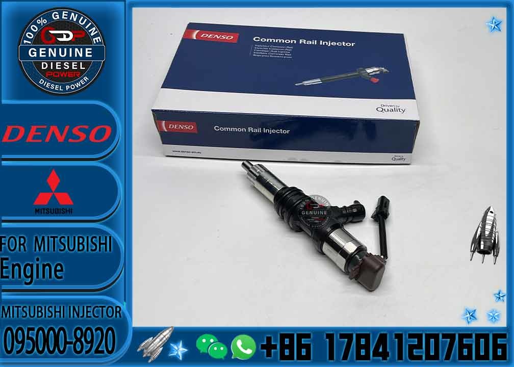 DENSO injetor 095000-8920 ME306398 new Common Rail Injector 095000-8920 ME306398 for M-itsubishi 6M60T engine