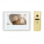 White/black optional 10 inch touch button video door bell high quality metal