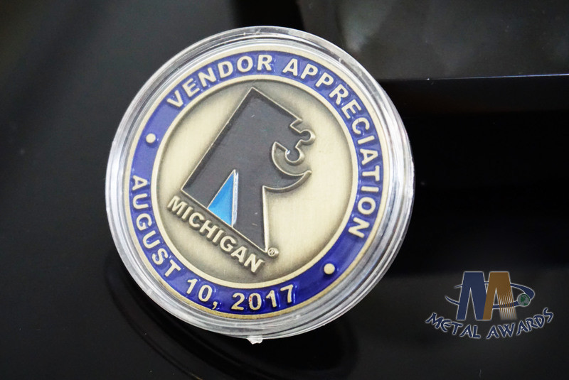 Despoke Zinc Diecast Custom Challenge Coins Promotional Coins Eagle Logo