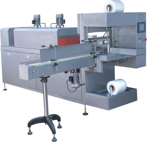 Quality Sleeve Type Shrink Wrap Machine For Shrinking Packaging Cans / Bottles for sale