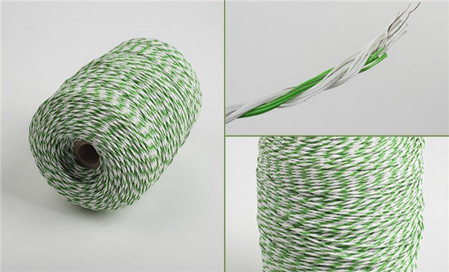 Ss Poly Electric Fence Wire 2mm Cattle Multi Strands Rope