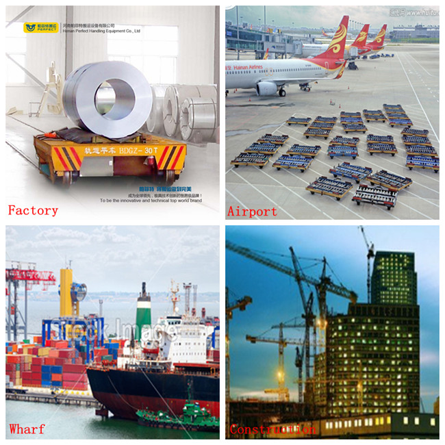 1-30t Heavy Load Steerable Transfer Cart Customization Remote Control