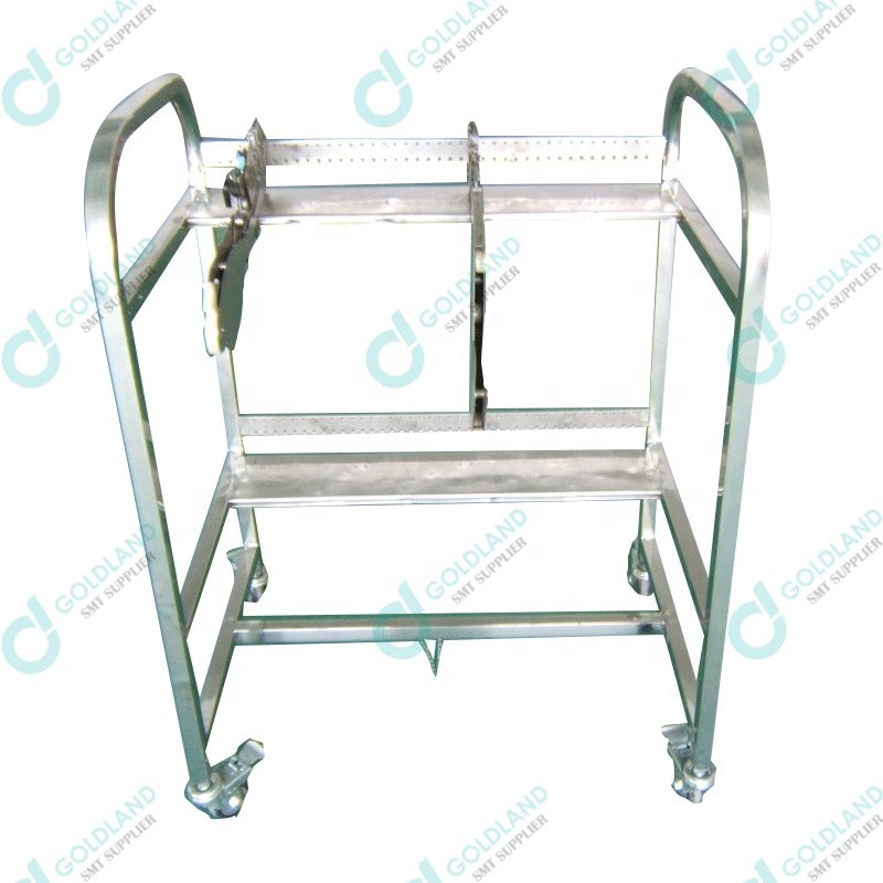 Stainless Steel 800mm High 40 Pieces JUKI Feeder Trolley
