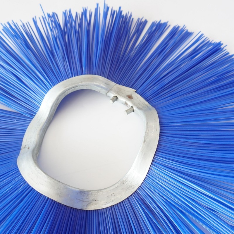 Zhenda Iron Ring Waved Wafer Brush Ring For Road Snow Cleaning