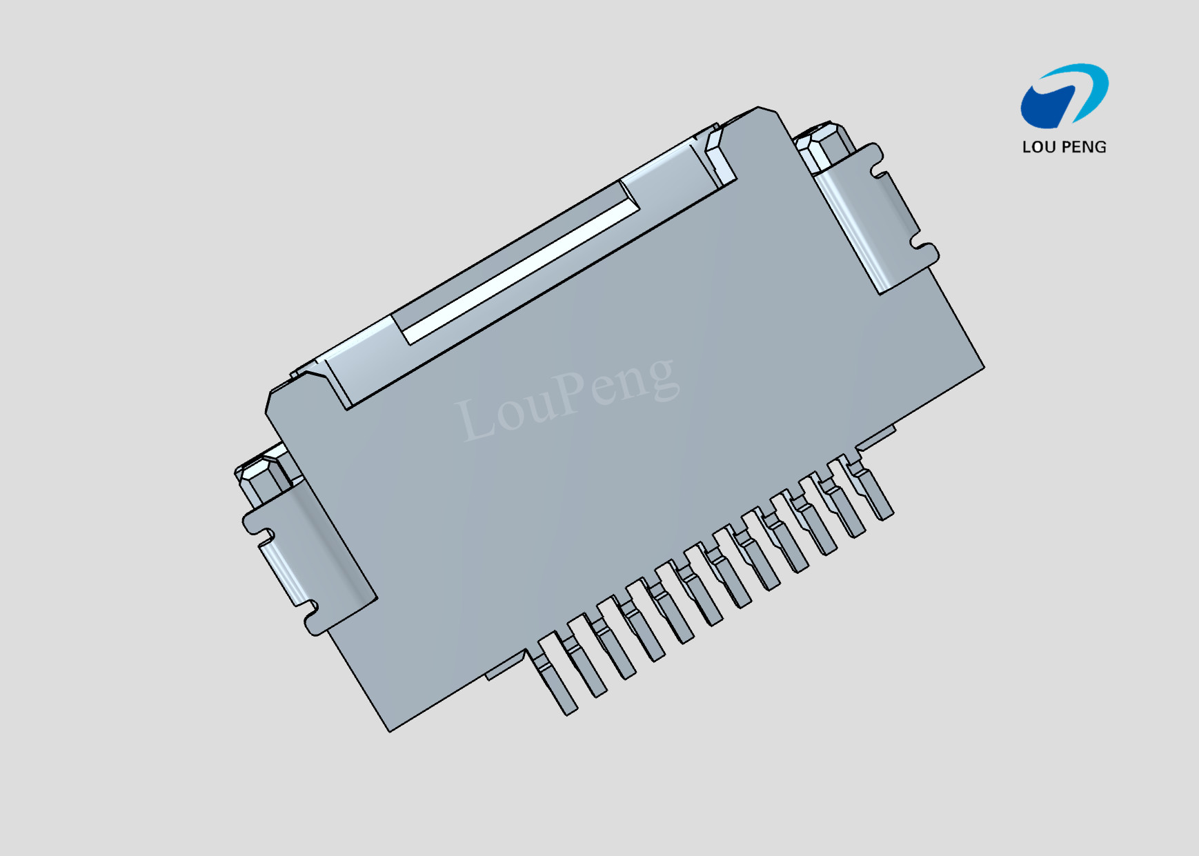 FPC Connectors, Flex-to-Board, 12 Position, 0.5mm Pitch, Zero Insertion Force (ZIF), Right Angle, SMT