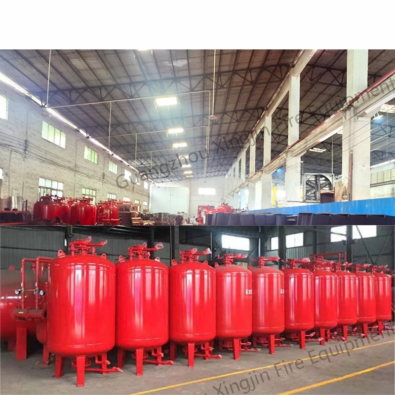 Horizontal Or Vertical Foam Fire Suppression System Factory Direct 2000L Foam Tank system
