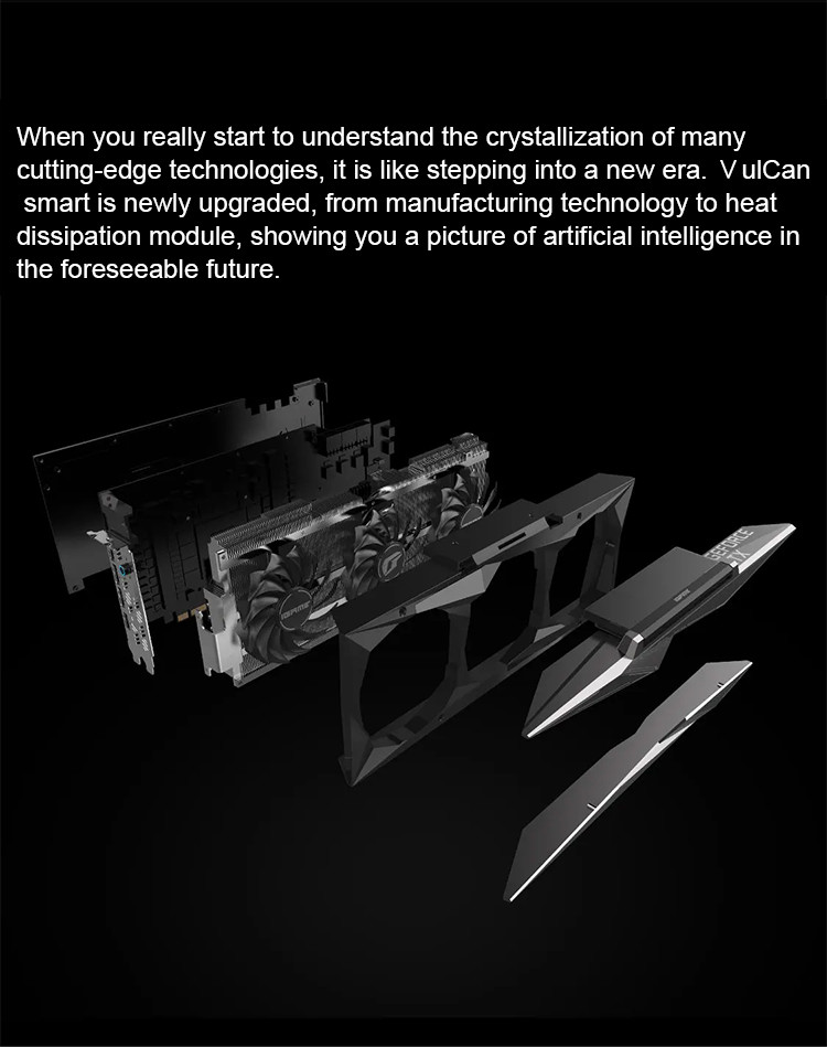 8G RTX 3070 Ti Graphics Card IGame Vulcan 3070 Ti Architecture Chip