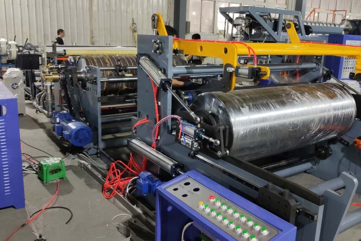 165kw Extrusion Lamination Paper PE Coating Machine 800-1600mm Width