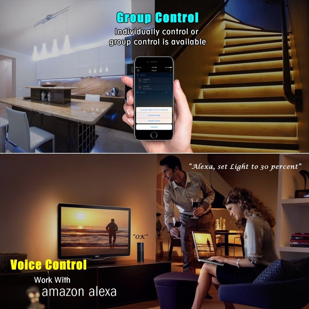 Wifi Smart Wall Outlet 2ac+1usb Us Standard Work With Google&Alexa voice Control
