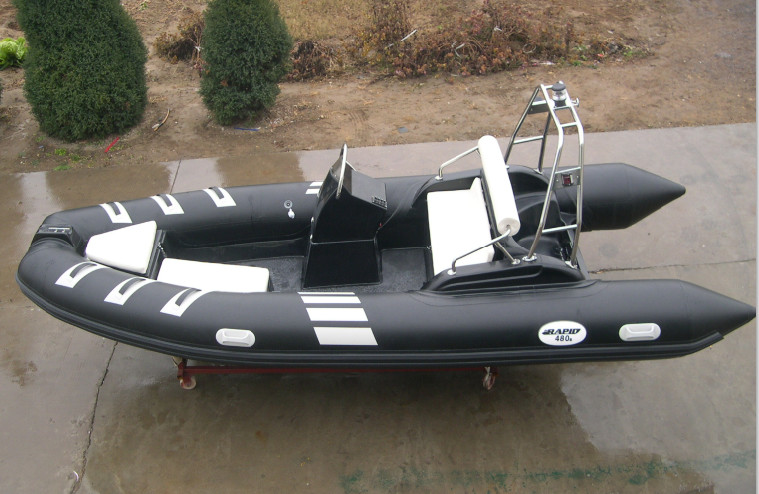 2022 hard bottom PVC boat rib480C with side console more colors