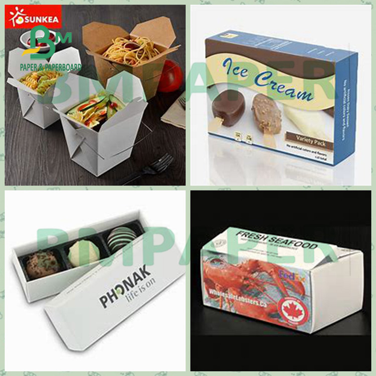 High Bulk Food Grade Board One Side Coated Eco - Friendly 325gsm