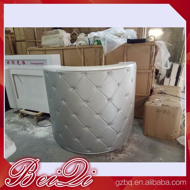 Reception Desk Beauty Salon Counter Reception Vintage Front Desk Reception Counter Leather
