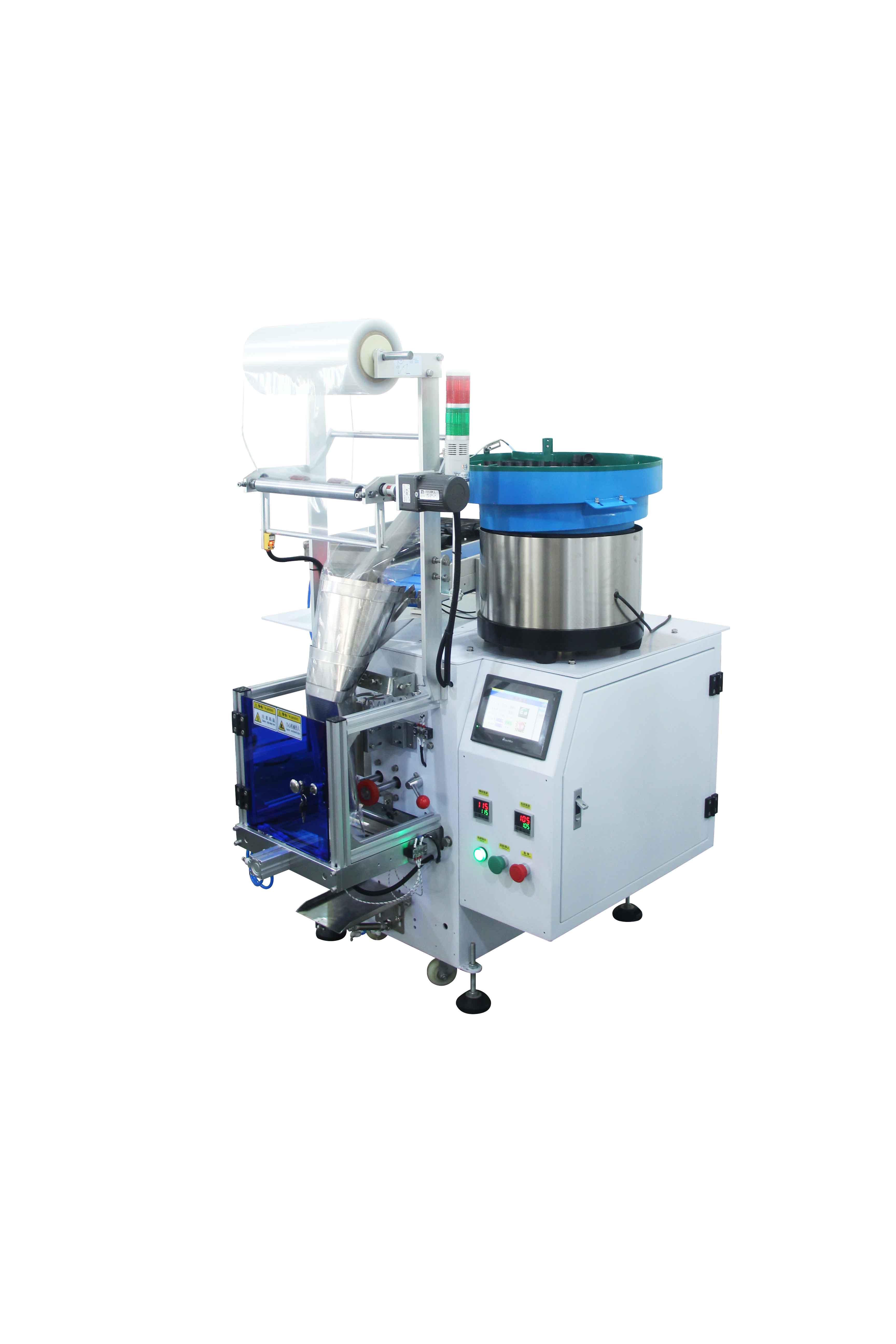 Small Packing Device Automatic Bagging Counting Plastic Parts Screw Packaging Machine