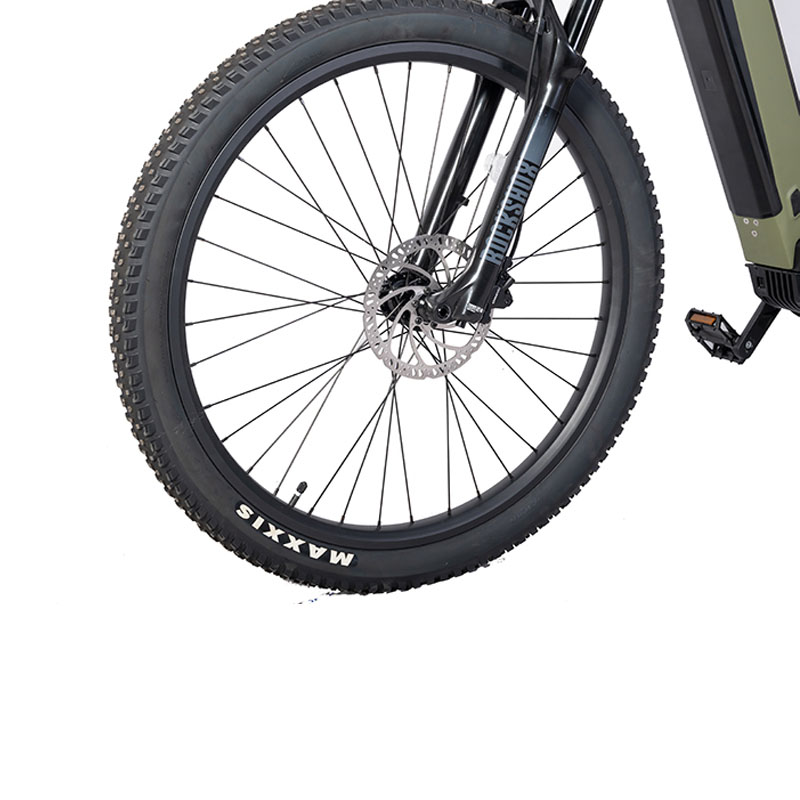 High Mid Motor Carbon Fiber Frame Electric Mountain Bicycle with 13AH Battery Capacity