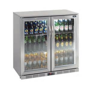 138L Stainless Steel Back Bar Cooler 2 swing glass doors (Sliding doors available too)