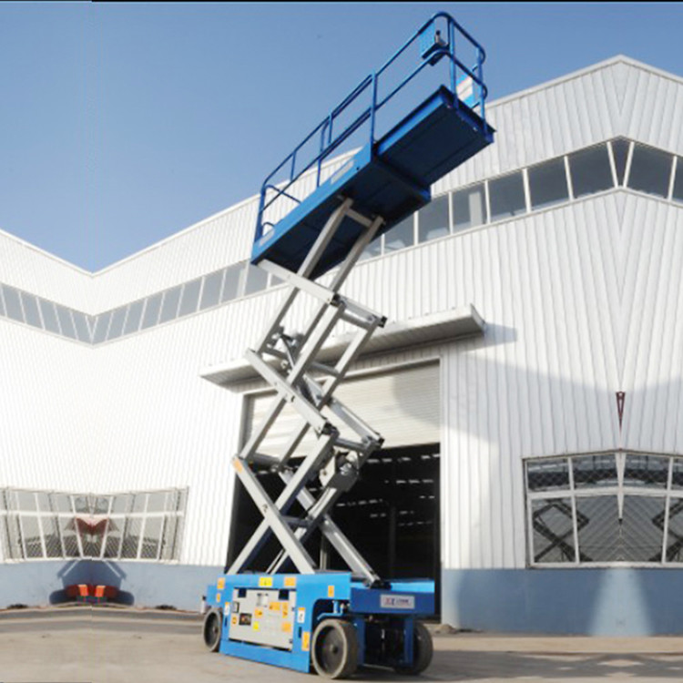 Multifunctional Mobile Scissor Lift Platform 3kw For Large Working Area