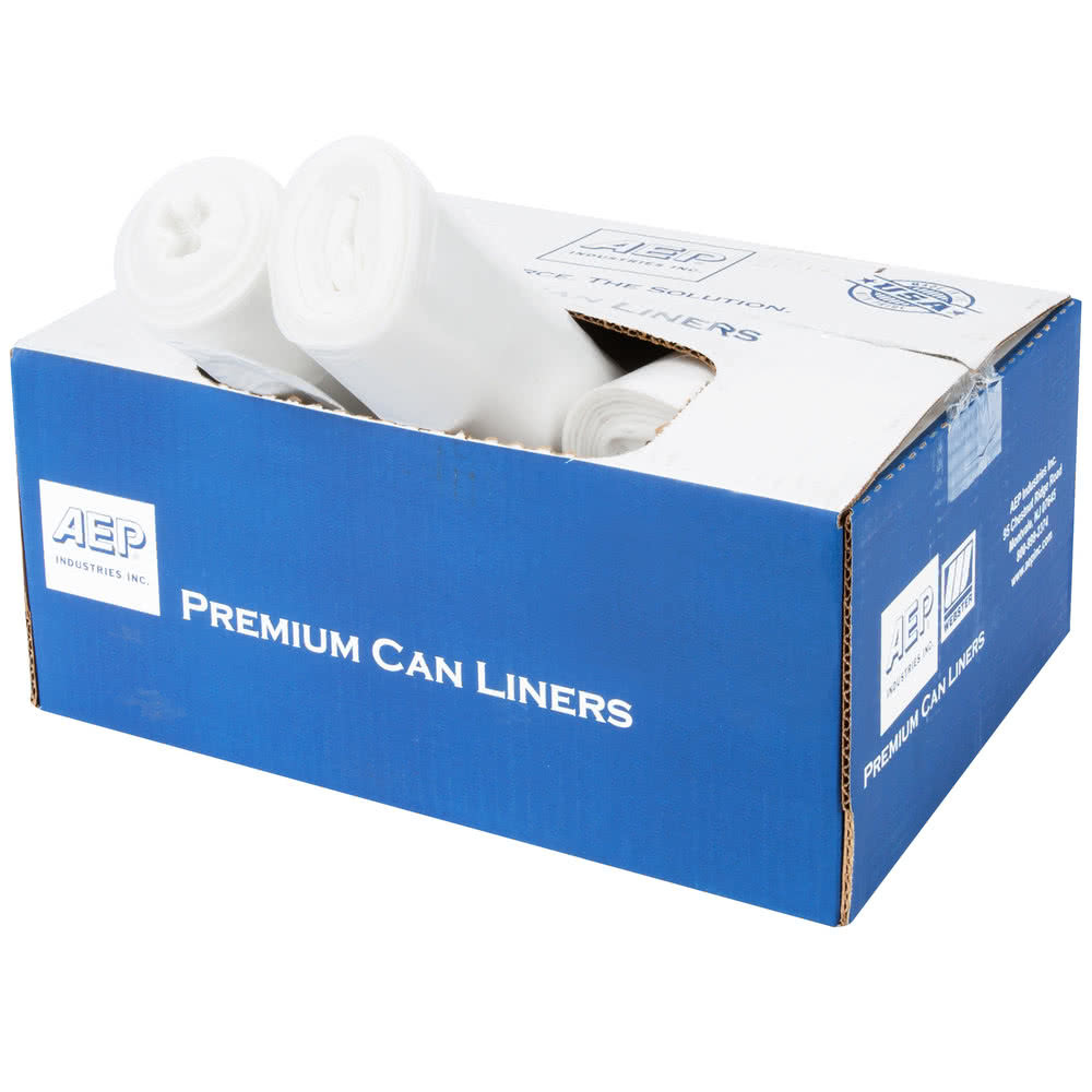 White Color Plastic Garbage Bags Recycled Star Sealed Bottom Gravure Printing
