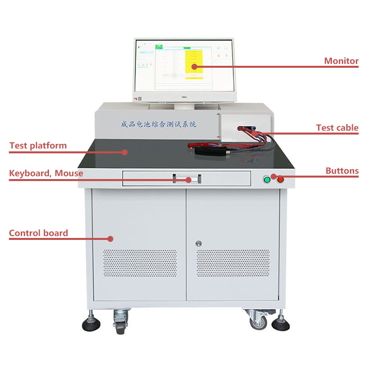 XWELL Lithium Ion Cell Tester , Lithium Battery Discharge Tester
