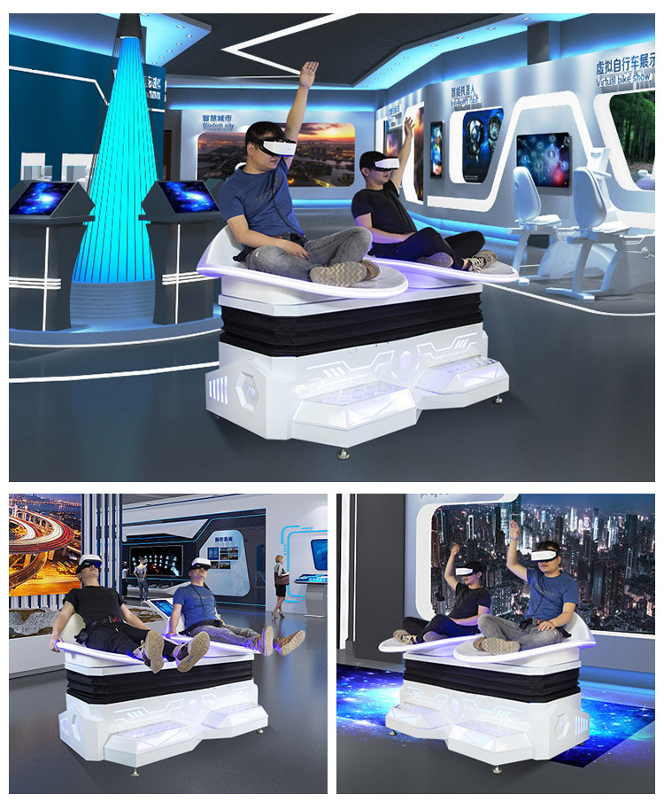 Fibreglass Frame 3 Dof Movie Game 9D VR Cinema Roller Coaster Slide Simulator