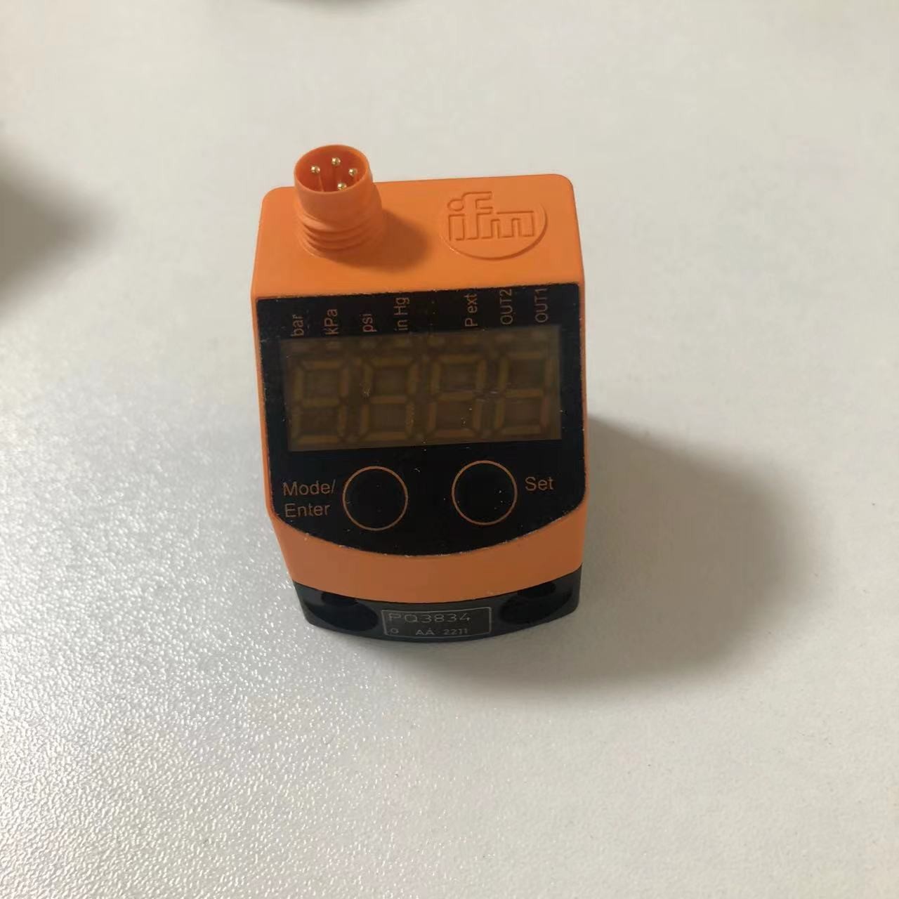 PQ3834 PQ7809 IFM Differential Pressure Gauge For Pneumatic Devices