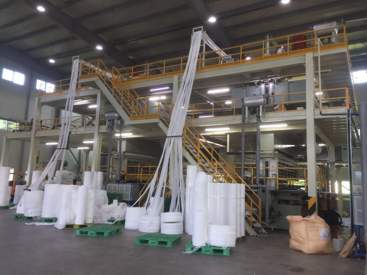 PP spunbonded nonwoven fabric making machine AL-SS
