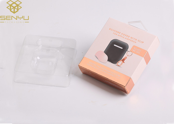 Blister Ttray Cover Custom Retail Packaging Boxes For Airpods Case Package