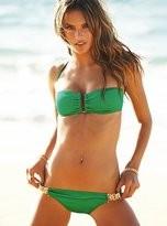 Solid Red Pink Yellow Green White Blue Black Diamond Crystal Lace Bikini