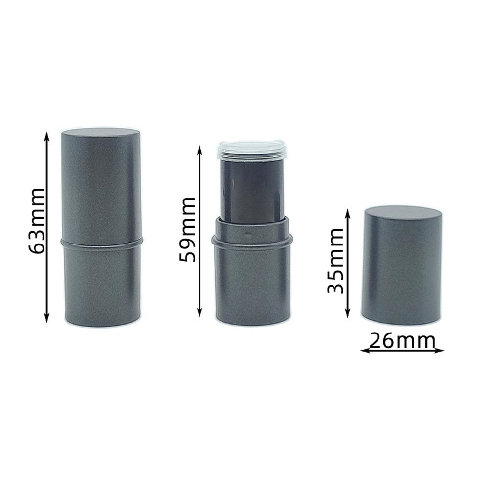 3.5g Cylindrical and smooth sunscreen stick with odor-fighting properties