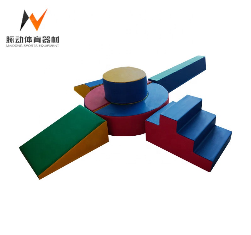 PVC Children's Climbing Combination for Sensory System Training and Balance Beam Slope
